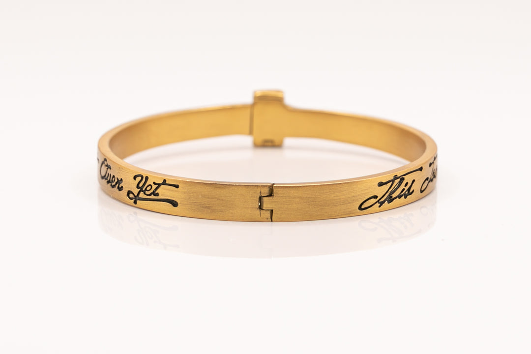 “My Story Isn’t Over Yet” “This Too Shall Pass