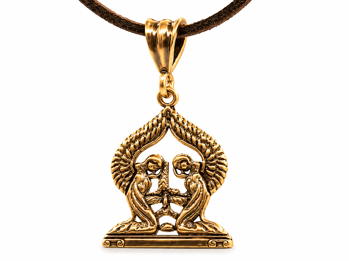 Mercy Seat Shadow Reveal Pendant SOLID Gold